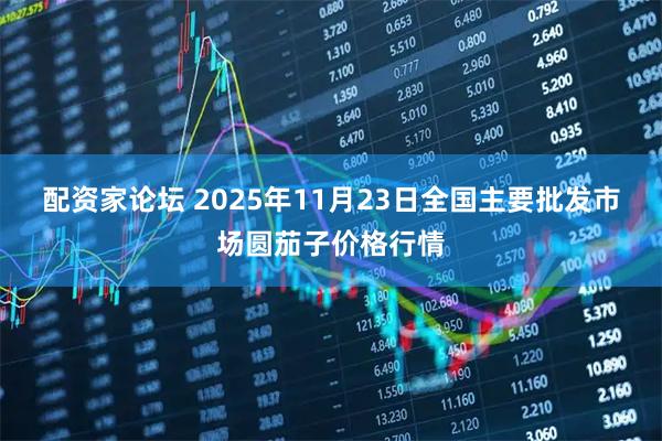 配资家论坛 2025年11月23日全国主要批发市场圆茄子价格行情